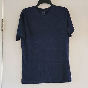 Navy Blue with White Specs Shirt